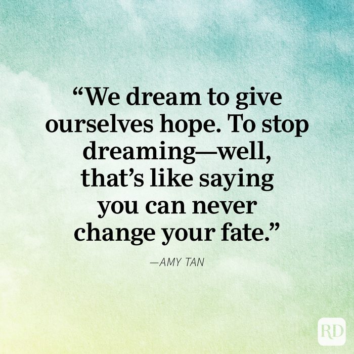 Hope Quotes That Will Instantly Lift You Up on green clouds watercolour background