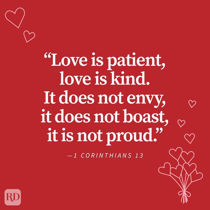 Love Quotes To Share With Your Special Someone with doodles on red background