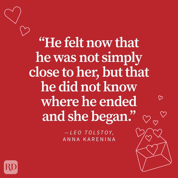 Love Quotes To Share With Your Special Someone with doodles on red background