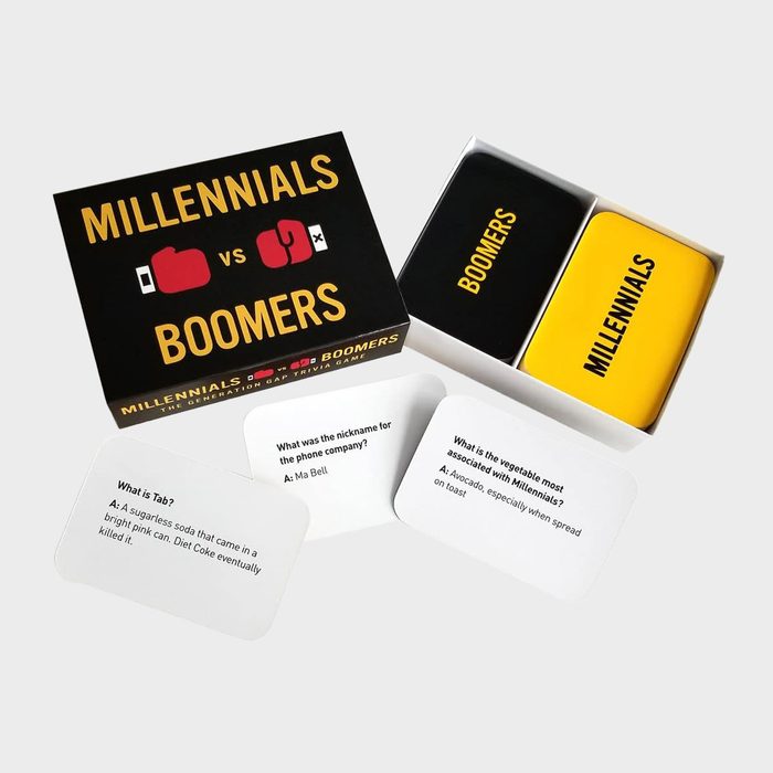 Millennials Vs. Boomers Trivia Game Ecomm Via Amazon.com