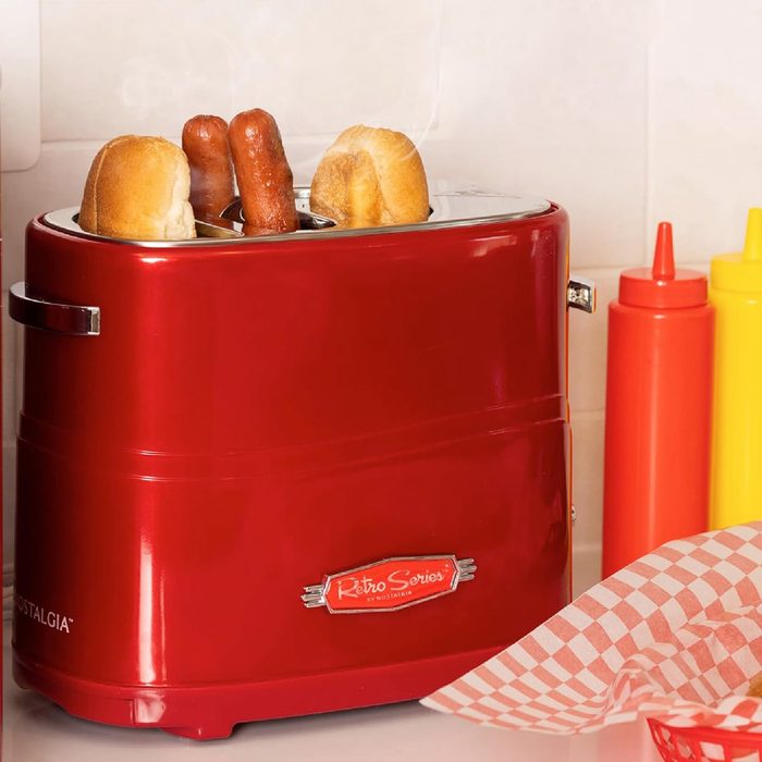 Nostalgia 2 Slot Hot Dog And Bun Toaster