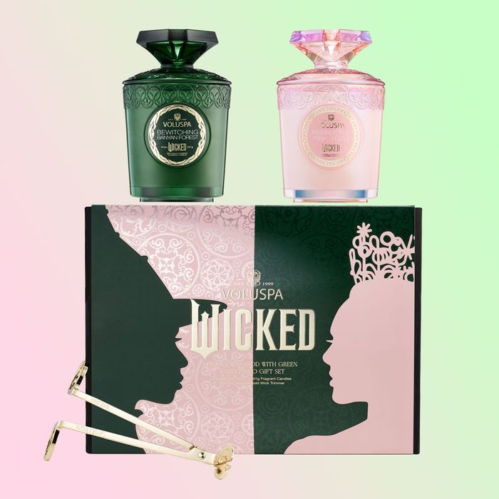 Pink Goes Good With Green Candle Duo Set