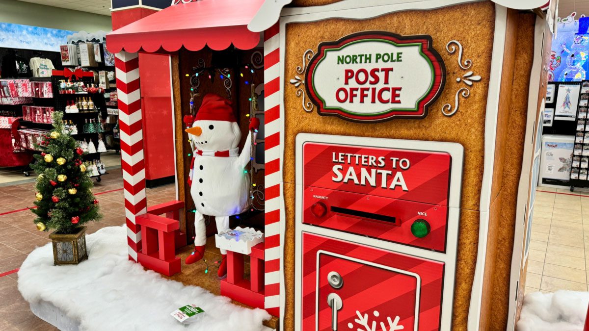 Spirit Christmas Store opening.