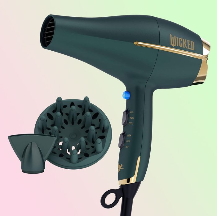 Wicked Elphaba Hair Dryer With Diffuser From Conair