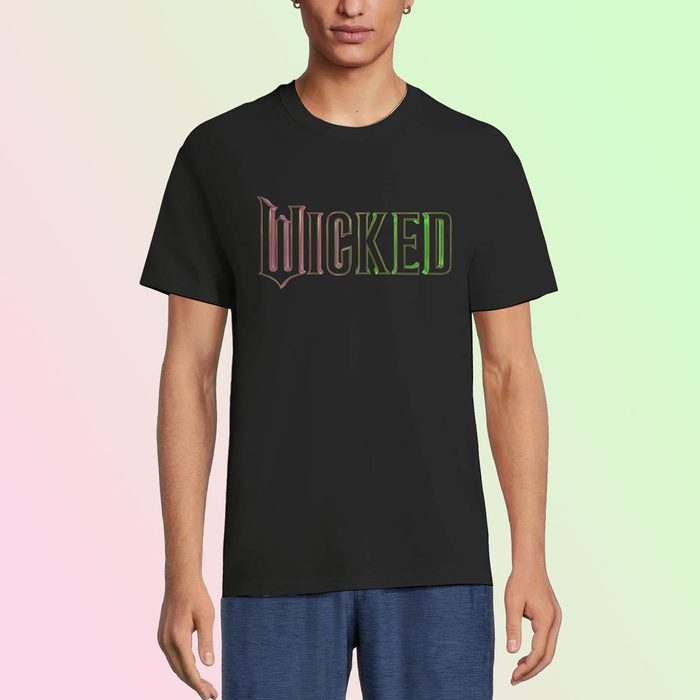 Wicked Movie Mens Short Sleeves Graphic Tee