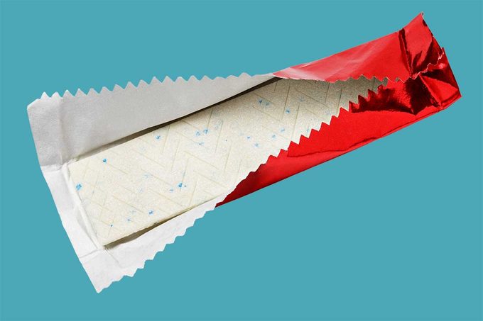 A stick of gum.