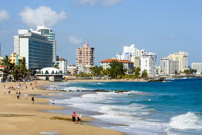 Condado Beach in San Juan