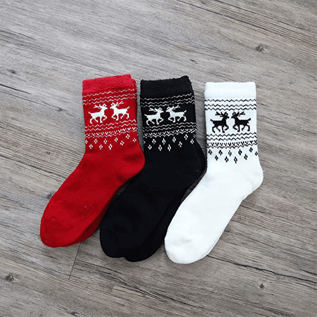 3 Pairs Cozy Cabin Socks Ecomm Via Amazon.com 