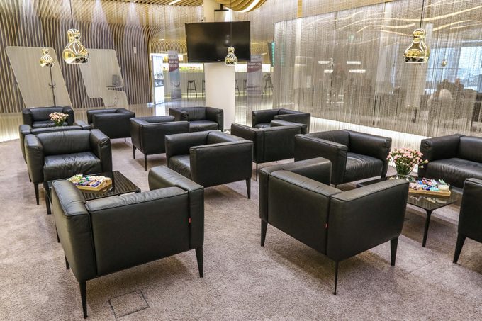 VIP lounge interior