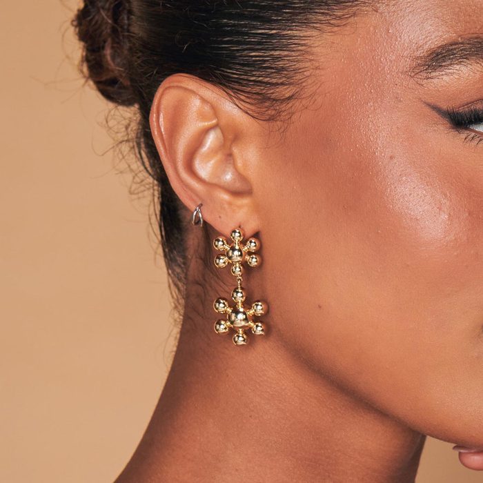 Alv Jewels Flower Lover Drop Studs