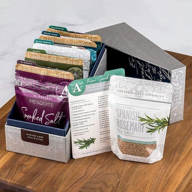 Artisan Salt Company Master Chef Salt Collection Via Amazon