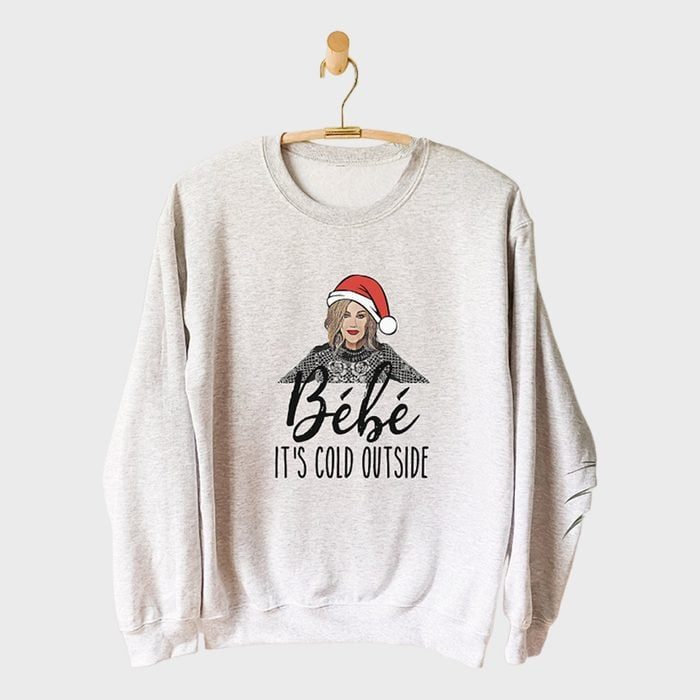 Bebe Its Cold Outside Sweatshirt Ecomm Via Cottoncandyprintshop Etsy.com 