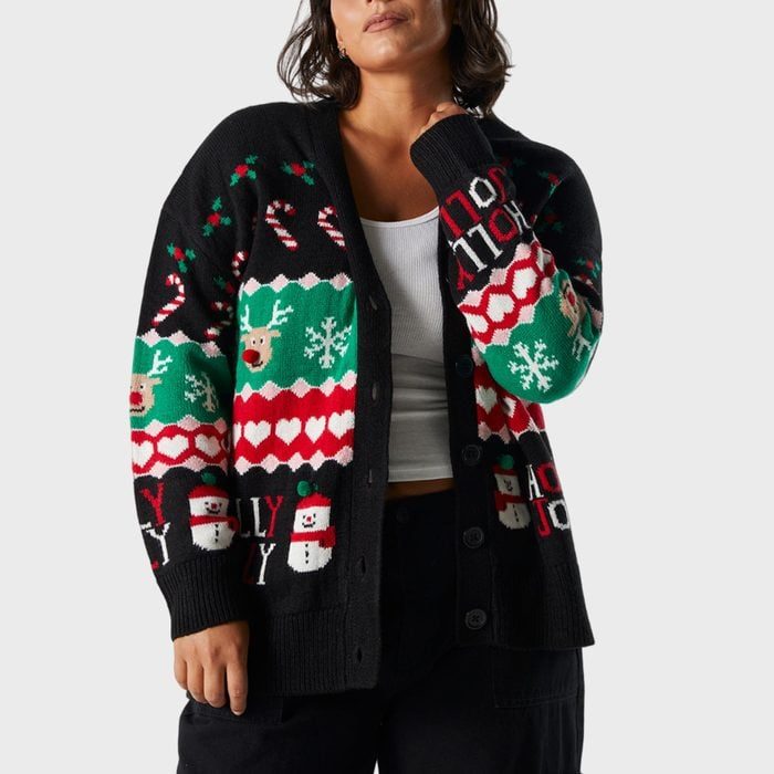 Christmas Knit Cardigan Ecomm Via Urban Planet.com 