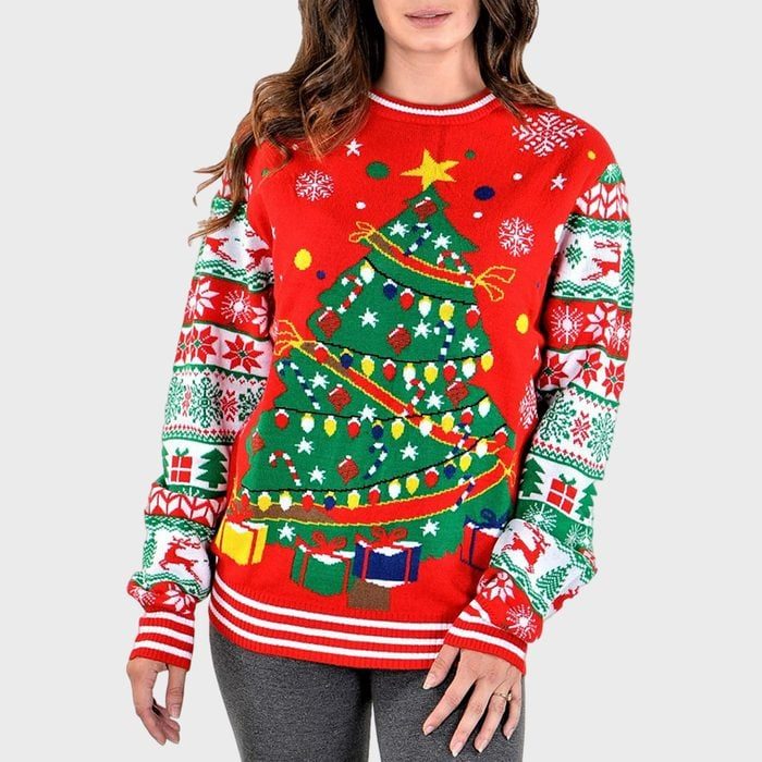 Christmas Tree Sweater Ecomm Via Walmart.com 