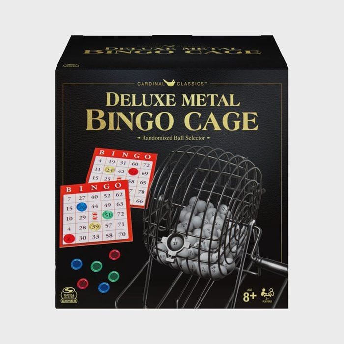 Deluxe Metal Bingo Cage Set Via Walmart.com 