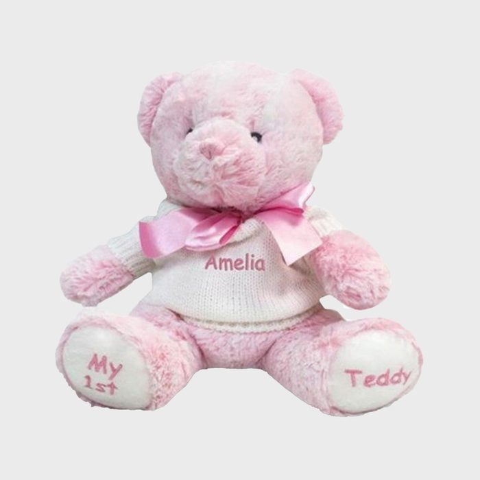 Dibsies Personalized My 1st Teddy Bear Via Etsy.com 