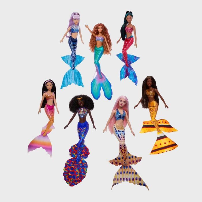 Disney Ariel And Sisters Doll Set Ecomm Via Shopdisney.com 