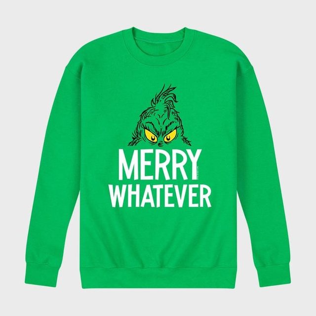 Dr Seuss How The Grinch Stole Christmas Crewneck Ecomm Via Walmart.com 