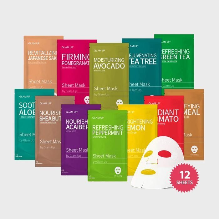 Facial Sheet Mask Combo Ecomm Via Amazon.com 