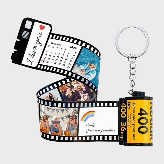 Film Roll Keychain Customized Keychain Ecomm Via Amazon.com 