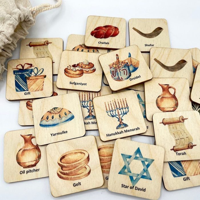 Hanukkah Memory Game Ecomm Via Woodcontourcanada Etsy.com 
