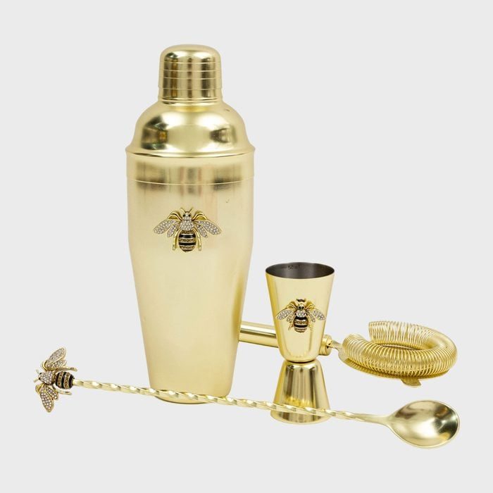 Joanna Buchanan Stripey Bee Cocktail Set Ecomm Via Joannabuchanan.com 