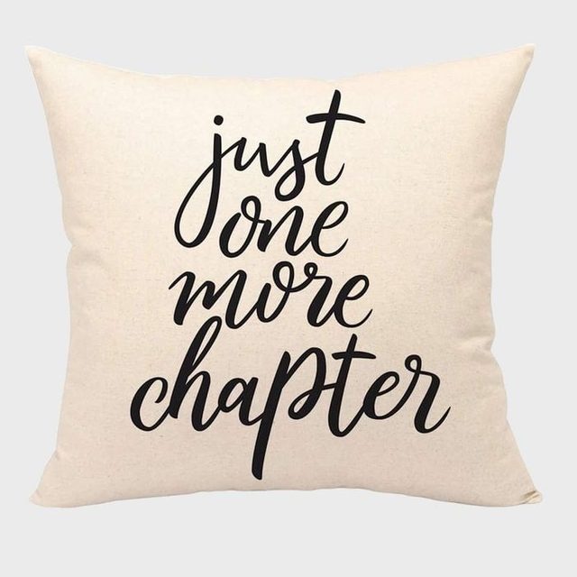Just One More Chapter Pillow Cover Ecomm Via Amazon.com 