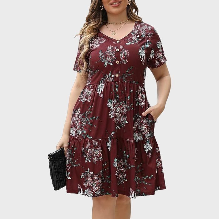 Knee Length Dress Ecomm Via Amazon.com 