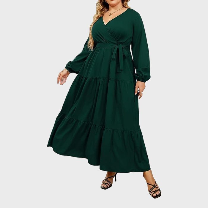 Maxi Wrap Dress Ecomm Via Amzon.com 