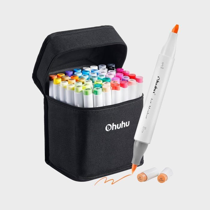 Ohuhu Alcohol Markers Brush Tip Ecomm Amazon.com 