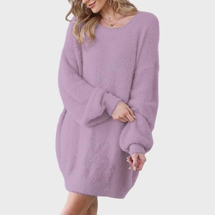 Oversized Sweater Dress Ecomm Via Amazon.com 