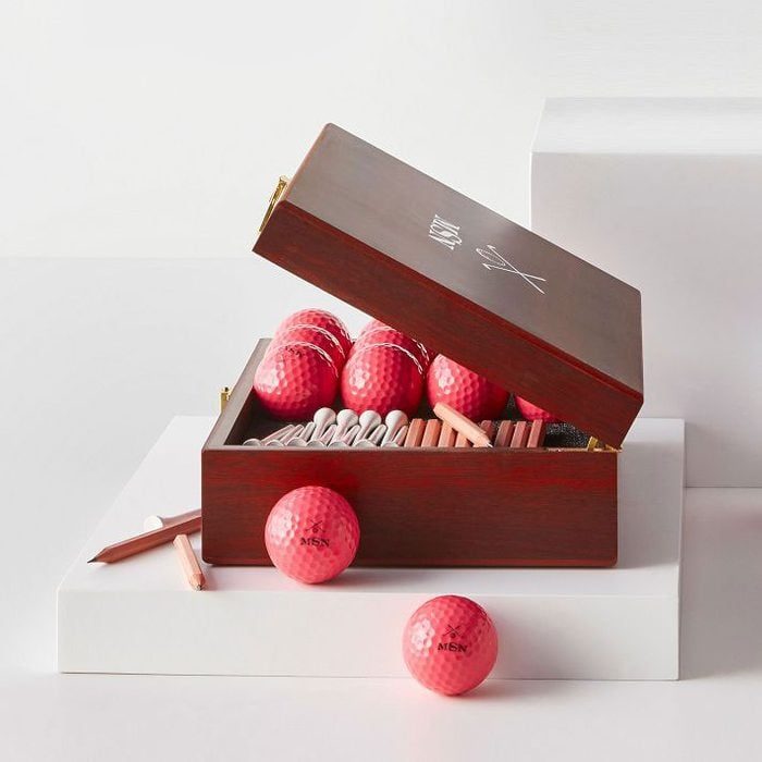 Personalized Golf Ball Gift Set Ecomm Via Markandgraham.com 