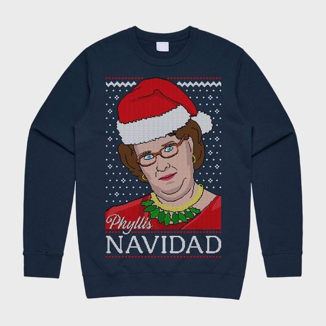 Phyllis Navidad Christmas Jumper Ecomm Via Weekdrop Etsy.com 