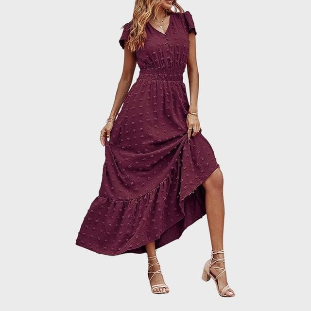 Polka Dot Maxi Dress Ecomm Via Amazon.com 