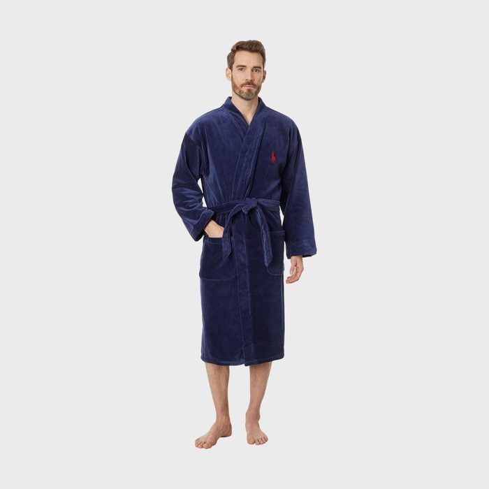 Polo Ralph Lauren Terry Logo Robe Ecomm Via Zappos.com 