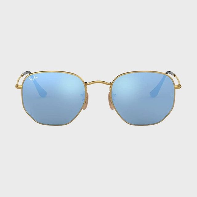 Ray Ban Hexagonal Flat Lens Sunglasses Ecomm Via Amazon.com 
