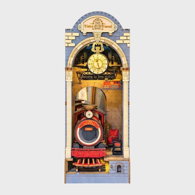 Rolife Book Nook Kit Diy 3d Wooden Puzzles Dollhouse Bookshelf Insert Ecomm Via Walmart.com 