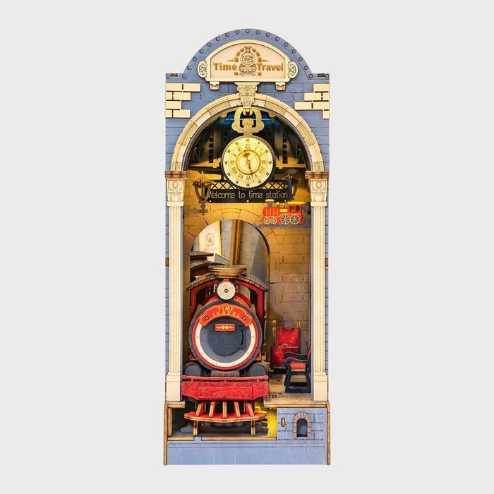 Rolife Book Nook Kit Diy 3d Wooden Puzzles Dollhouse Bookshelf Insert Ecomm Via Walmart.com 