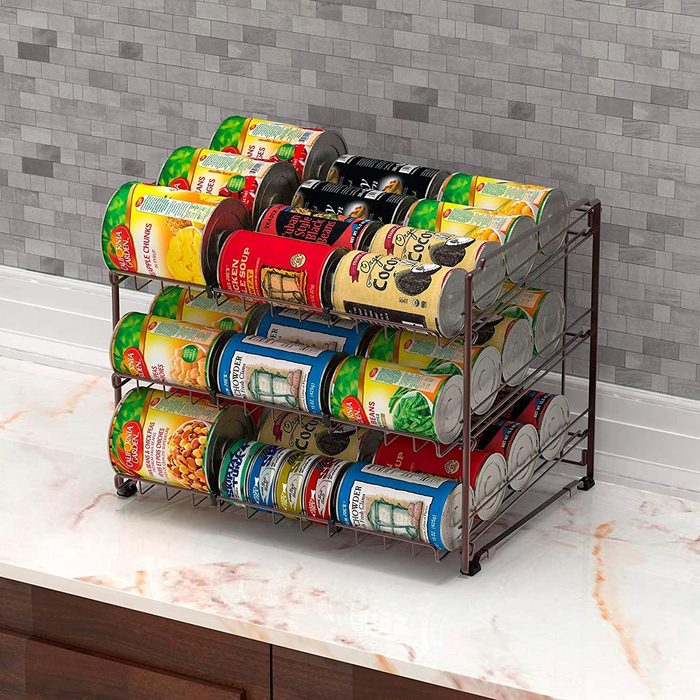 Simple Houseware Stackable Can Rack Organizer Via Amazon