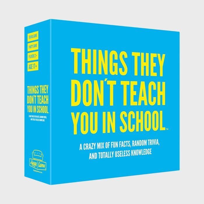 Things They Dont Teach You In School Trivia Game Ecomm Via Amazon.com 