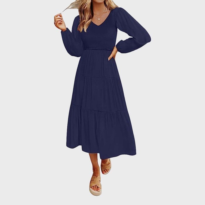 Tiered Midi Dress Ecomm Via Amazon.com 