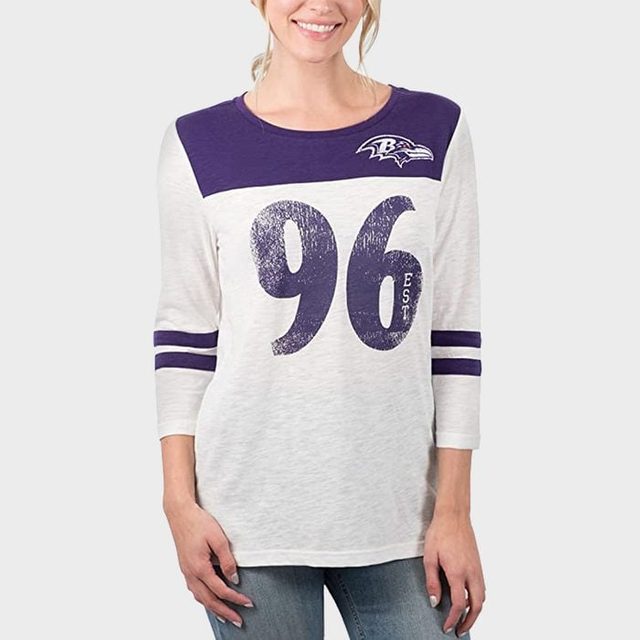 Ultra Game Nfl Womens Raglan 3 4 Long Sleeve Vintage Baseball T Shirt Ecomm Amazon.com 