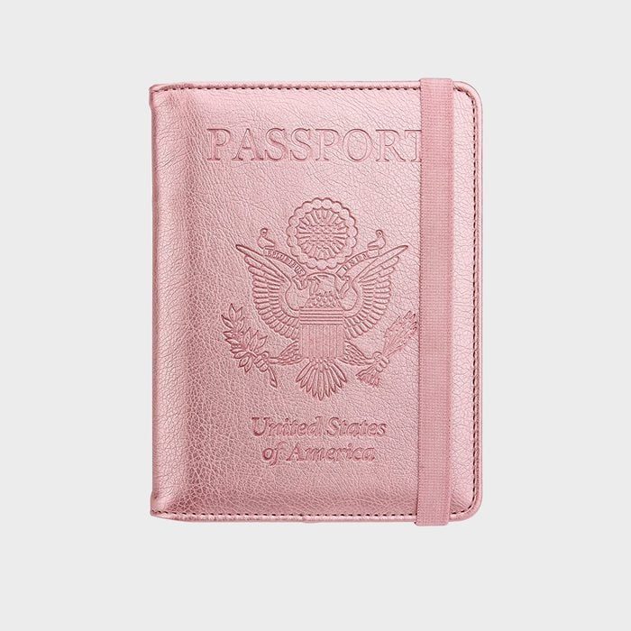 Walnew Rfid Passport Holder Cover Traveling Passport Case Ecomm Amazon.com 