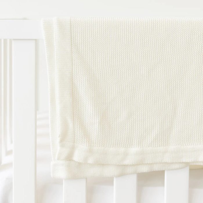 Cozy Earth Cloud Knit Baby Blanket Ecomm Via Cozyearth.com 