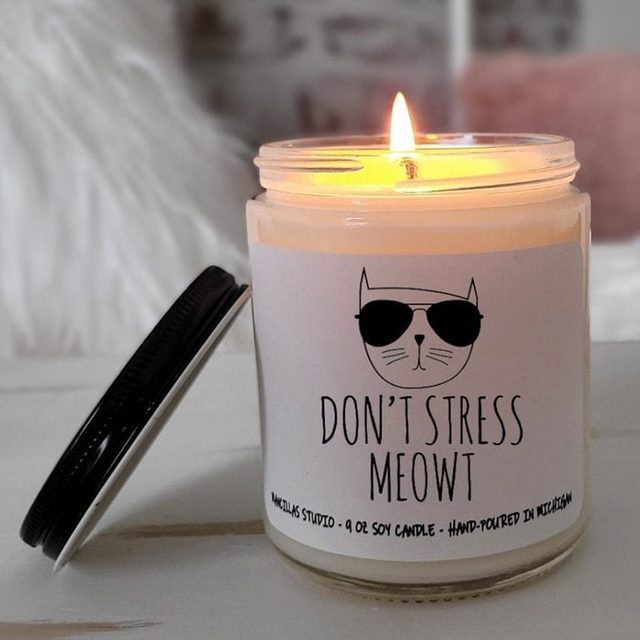 Don T Stress Meowt Soy Candle Ecomm Etsy E1638551645103