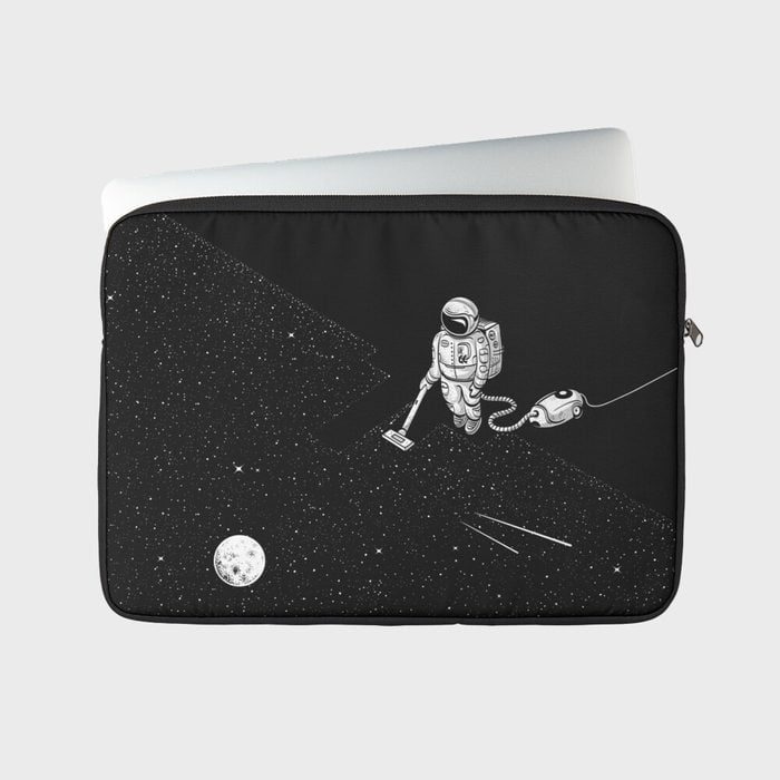 Space Cleaner Laptop Sleeve Ecomm Via Redbubble