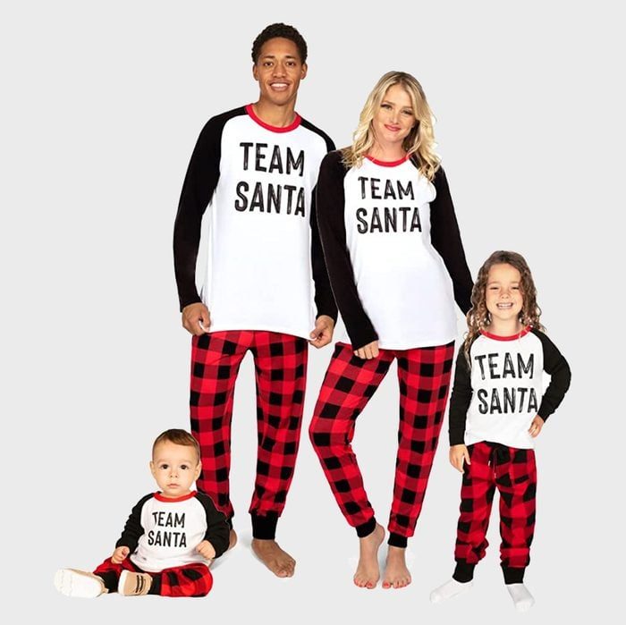 Team Santa Matching Pajamas Ecomm Via Amazon