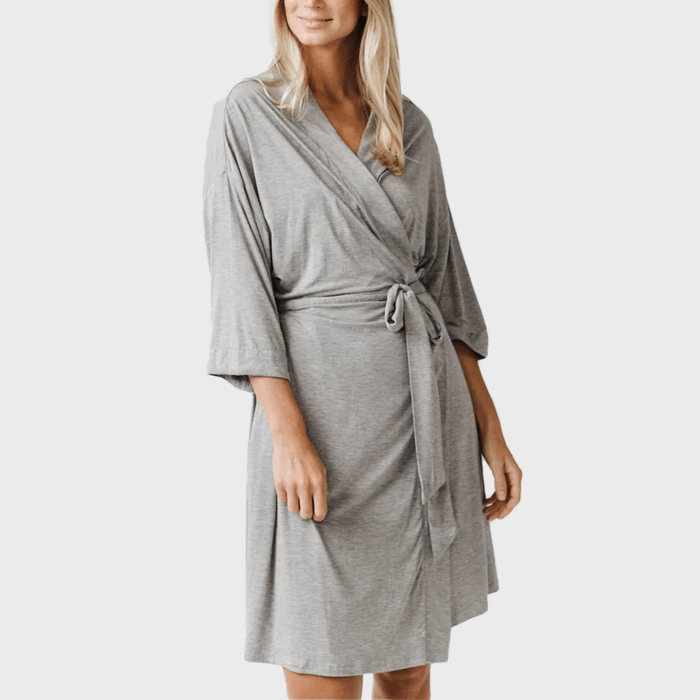 Womens Stretch Knit Bamboo Kimono Ecomm Via Cozyearth.com 