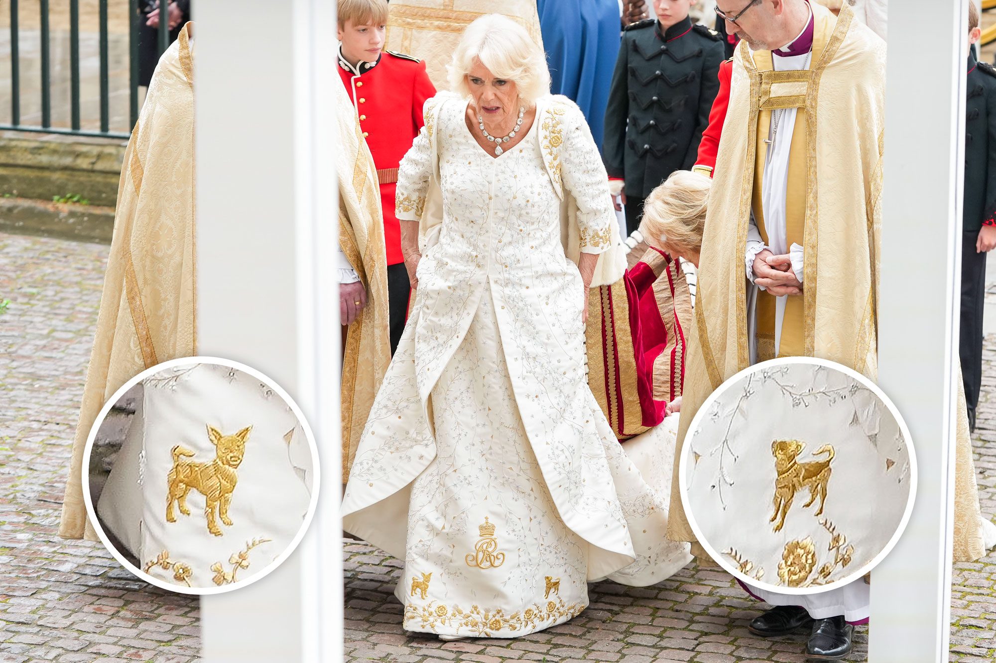 Camilla Coronation Gown Details