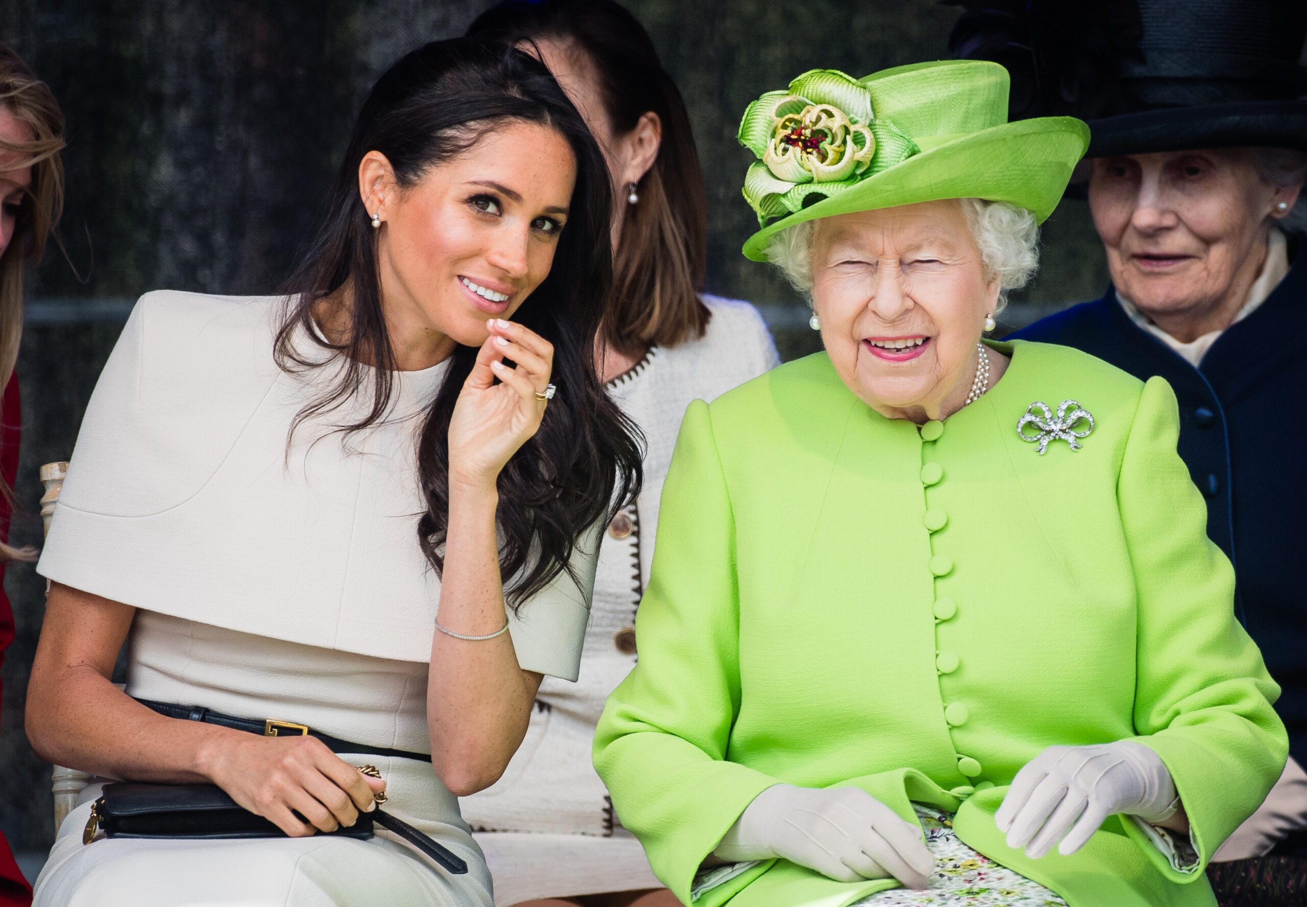 The Duchess Of Sussex Meghan Markle Undertakes Her First Official Engagement With Queen Elizabeth II